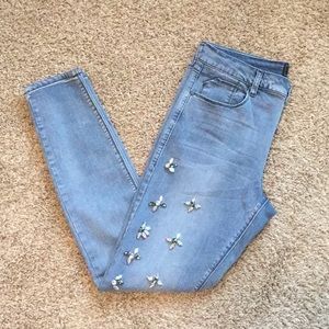 G by Guilana Embellished Jeans